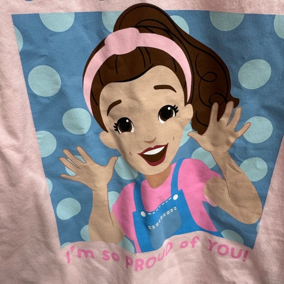 NWT Ms. Rachel 5T Girls Short Sleeve Shirt Blouse - Picture 2 of 6